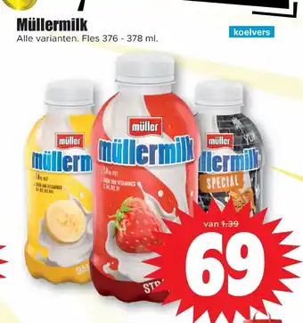 Dirk Mullermilk 376-378 ml aanbieding