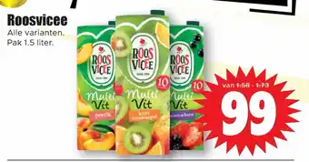 Dirk Roosvicee 1.5 liter aanbieding