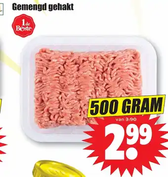 Dirk Gemengd gehakt 500 gram aanbieding