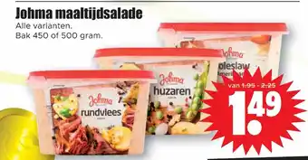 Dirk Johma maaltijdsalade 450 of 500 gram aanbieding