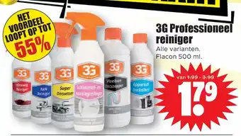 Dirk 3G Professioneel reiniger 500 ml aanbieding