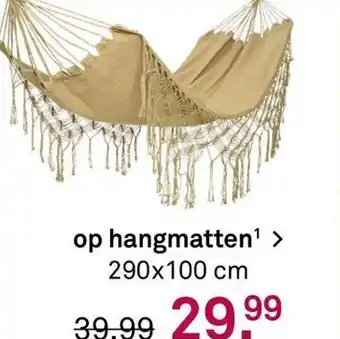 Karwei op hangmatten¹ 290x100 cm aanbieding