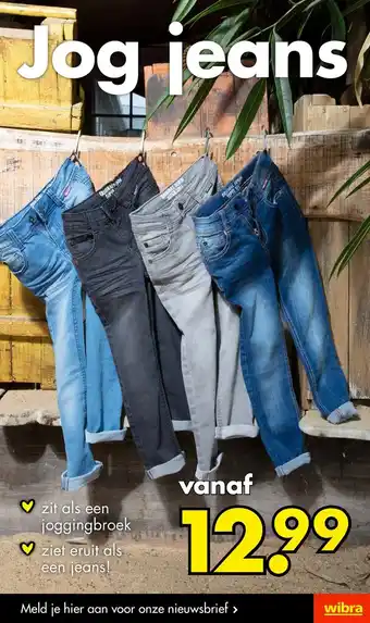 Wibra Jog jeans aanbieding