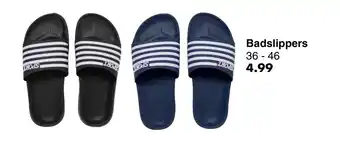 Wibra Badslippers 36-46 aanbieding