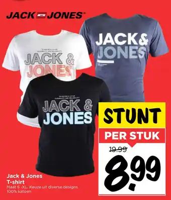 Vomar Voordeelmarkt Jack & Jones T-shirt aanbieding