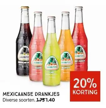 Xenos Mexicaanse Drankjes aanbieding