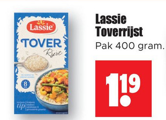 Dirk Lassie Toverrijst aanbieding