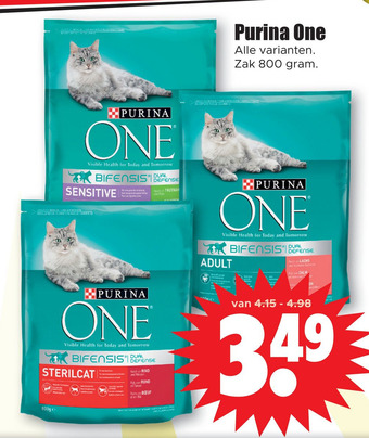 Dirk Purina One aanbieding