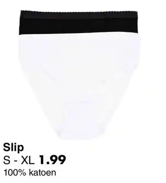 Wibra Slip S - XL aanbieding