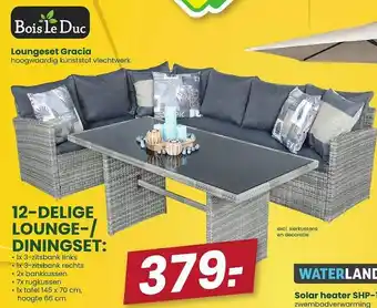 Van Cranenbroek 12-DELIGE LOUNGE-/ DININGSET aanbieding