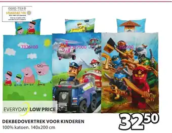 Jysk Dekbedovertrek Voor Kinderen 140x200 cm aanbieding