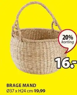 Jysk BRAGE MAND aanbieding