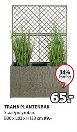 Jysk TRANA PLANTENBAK aanbieding