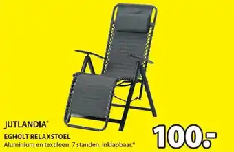 Jysk EGHOLT RELAXSTOEL aanbieding