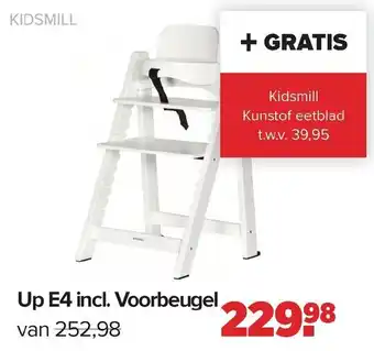 Baby-Dump Kidsmill Up E4 incl. Voorbeugel aanbieding