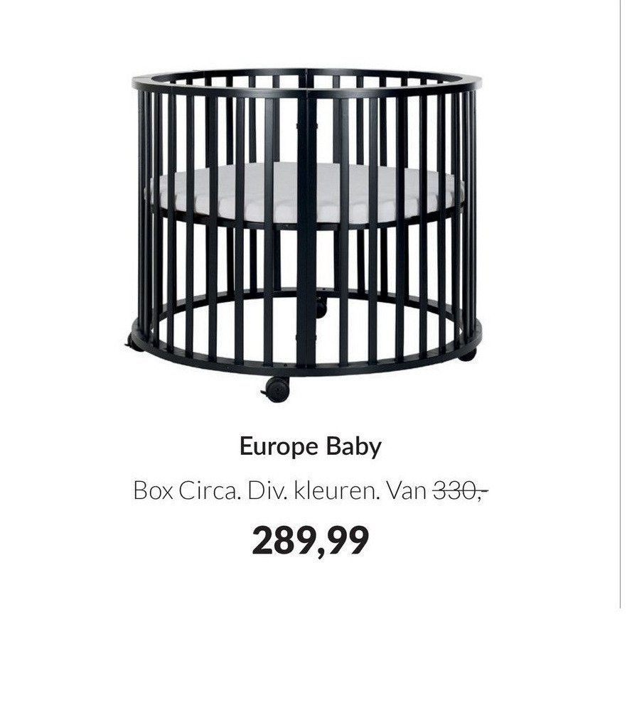 Europe Baby Box Circa. Div. kleuren. aanbieding bij Babypark