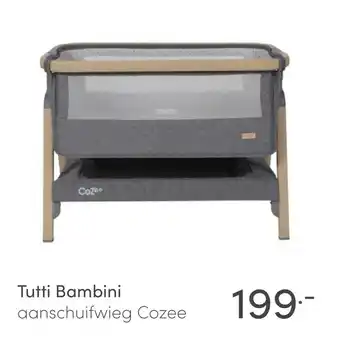 Baby & Tiener Tutti Bambini aanschuifwieg Cozee aanbieding