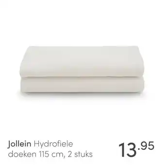 Baby & Tiener Jollein Hydrofiele doeken 115cm aanbieding