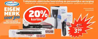 Trekpleister Trekpleister elektrische haarstyling en persoonlijke verzorging aanbieding