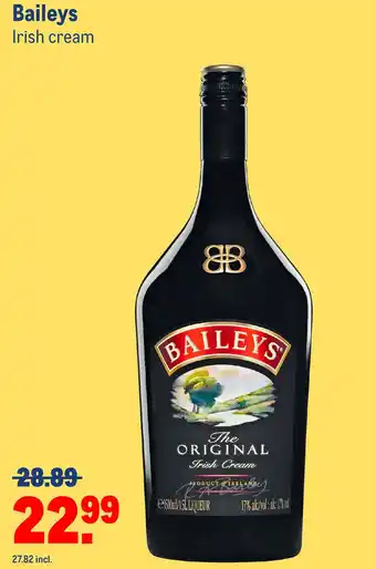 Makro Baileys Irish cream aanbieding