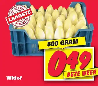 Nettorama Witlof 500g aanbieding