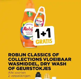 Jumbo Robijn Classics Of Collections Vloeibaar Wasmiddel, Dry Wash Of Geurstokjes aanbieding