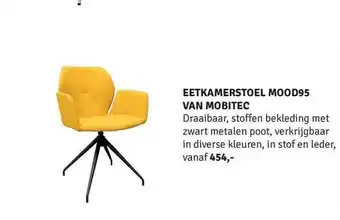 Nijhof Eetkamerstoel Mood95 Van Mobitec aanbieding