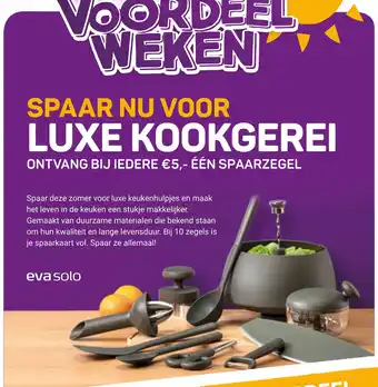 Ekoplaza SPAAR NU VOOR LUXE KOOKGEREI aanbieding