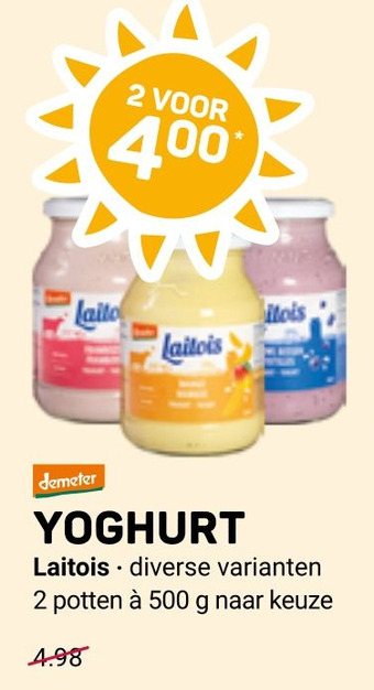 Ekoplaza YOGHURT aanbieding