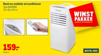 Makro Bestron mobiele airconditioner Type AAC9000 aanbieding