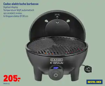 Makro Cadac elektrische barbecue aanbieding