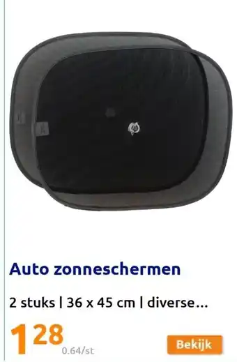 Action Auto zonneschermen 36 x 45cm aanbieding