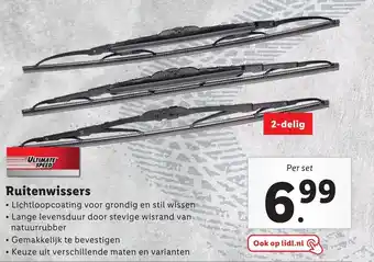 Lidl Ruitenwissers aanbieding