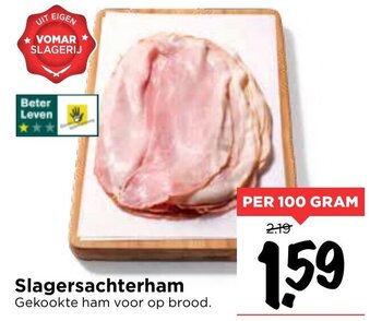 Vomar Voordeelmarkt Slagerssachterham 100g aanbieding