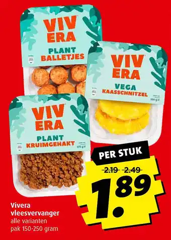 Boni Vivera vleesvervanger aanbieding