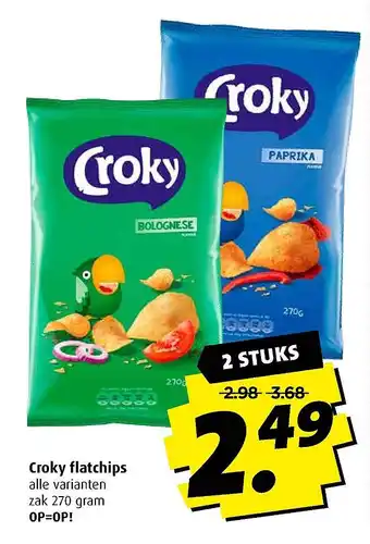 Boni Croky flatchips aanbieding