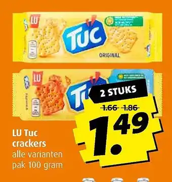 Boni LU Tuc crackers aanbieding