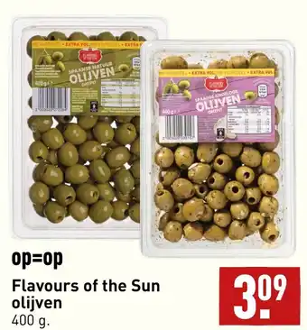 ALDI Flavours of the Sun olijven 400g aanbieding