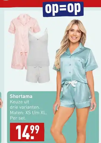 ALDI Shortama aanbieding