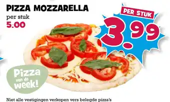 Boon`s Markt Pizza mozzarella aanbieding