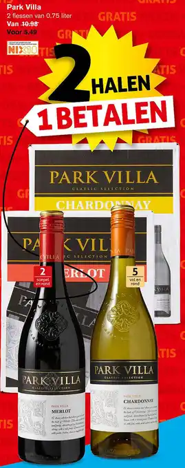 Hoogvliet Park Villa .75liter aanbieding