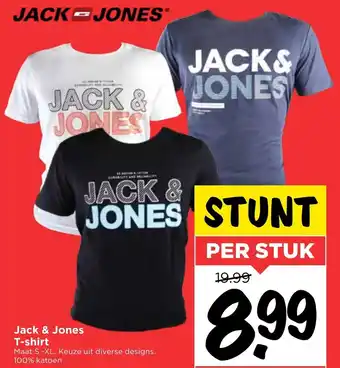 Vomar Voordeelmarkt Jack&Jones T-shirt aanbieding