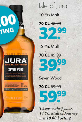 Mitra Isla of Jura Seven Wood 700ml aanbieding