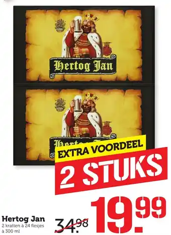 Coop Hertog Jan 48*300ml aanbieding