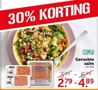 Coop Gerookte zalm aanbieding