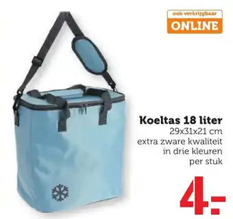 Coop Koeltas 18L aanbieding