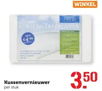 Coop Kussenvernieuwer aanbieding