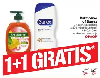 Coop Palmolive of Sanex 2st aanbieding