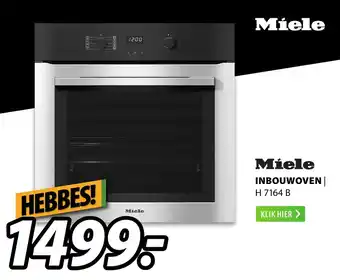 Expert Miele Inbouwoven | H 7164 B aanbieding