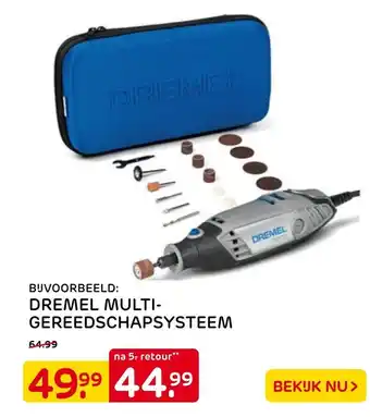 Praxis Dremel Multigereedschapsysteem aanbieding